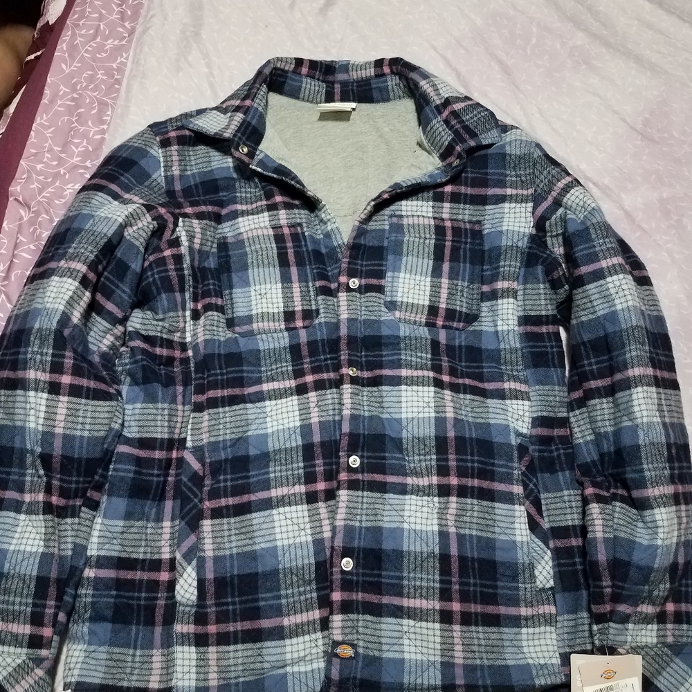 Womans Dickies lined buttonup